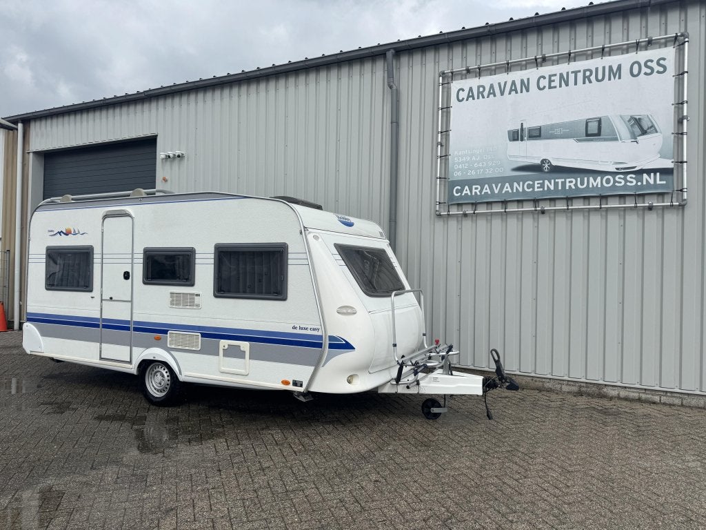Hobby De luxe Easy 450 UF 2003 DOREMA 240 TENT!!!, Rondzit, Hobby, Bedrijf, 750 - 1000 kg