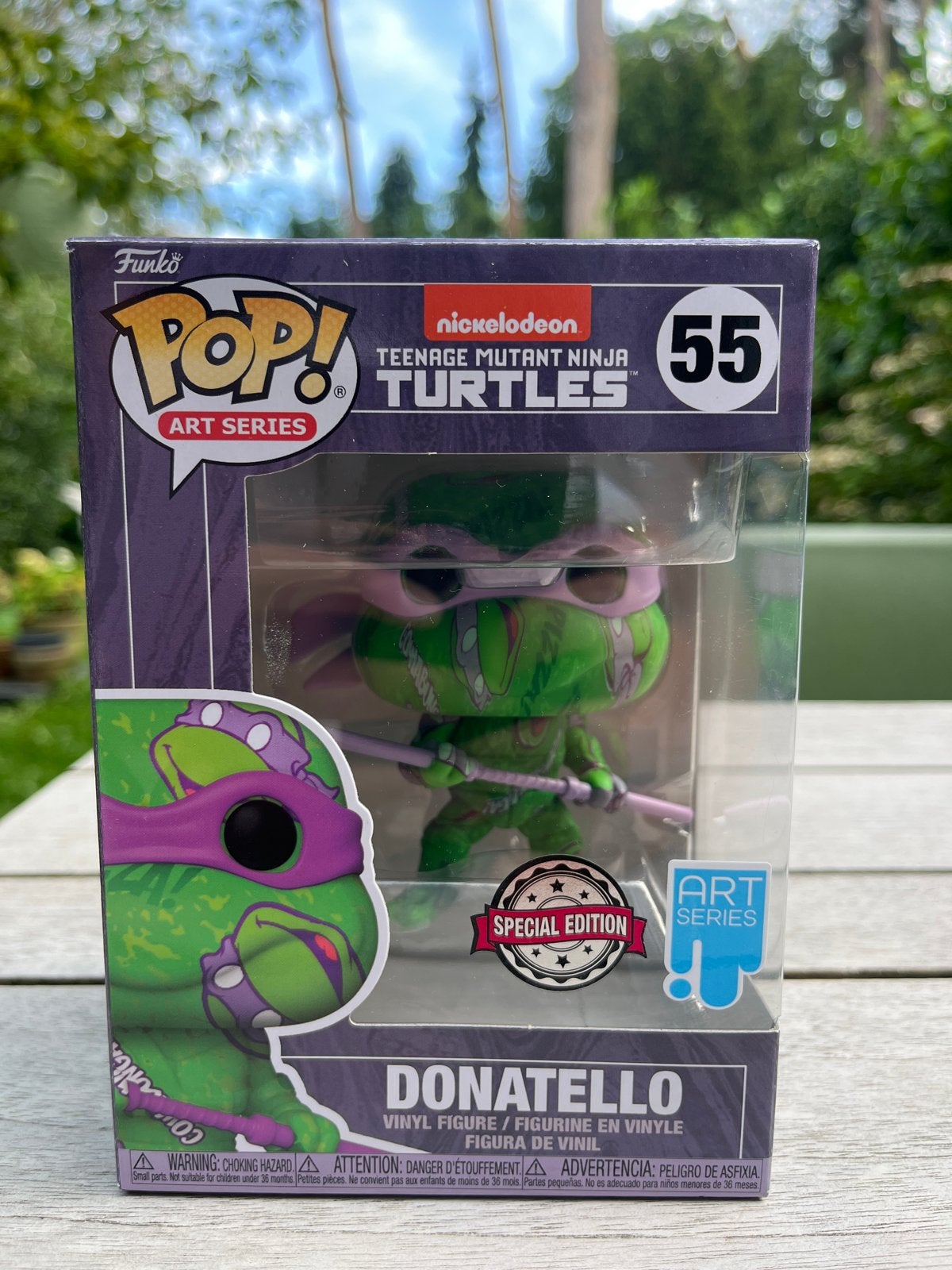 Funko Pop! Art Series Donatello #55 TMNT Special Edition, Ophalen of Verzenden, Nieuw