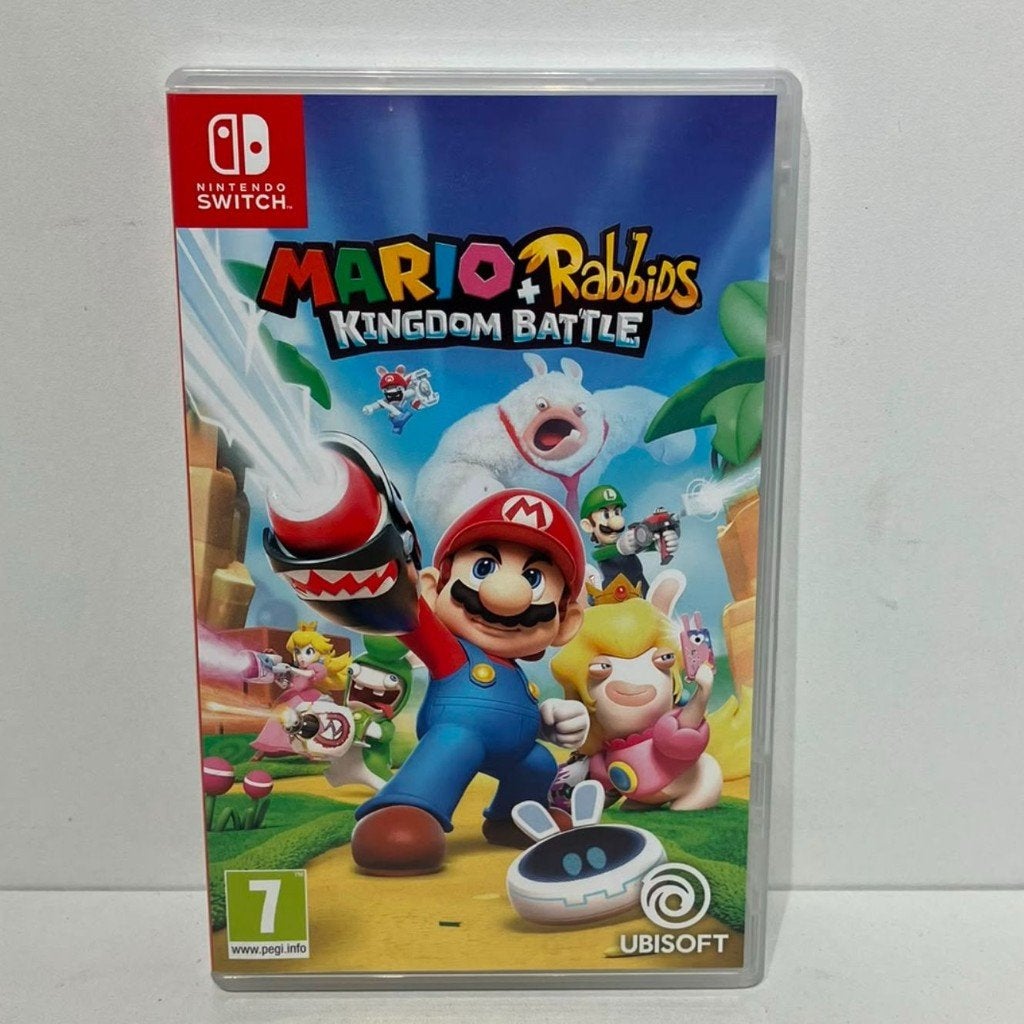 Nintendo Switch Game: Mario + Rabbids Kingdom Battle, Spelcomputers en Games, Avontuur en Actie, 2 spelers, Ophalen of Verzenden