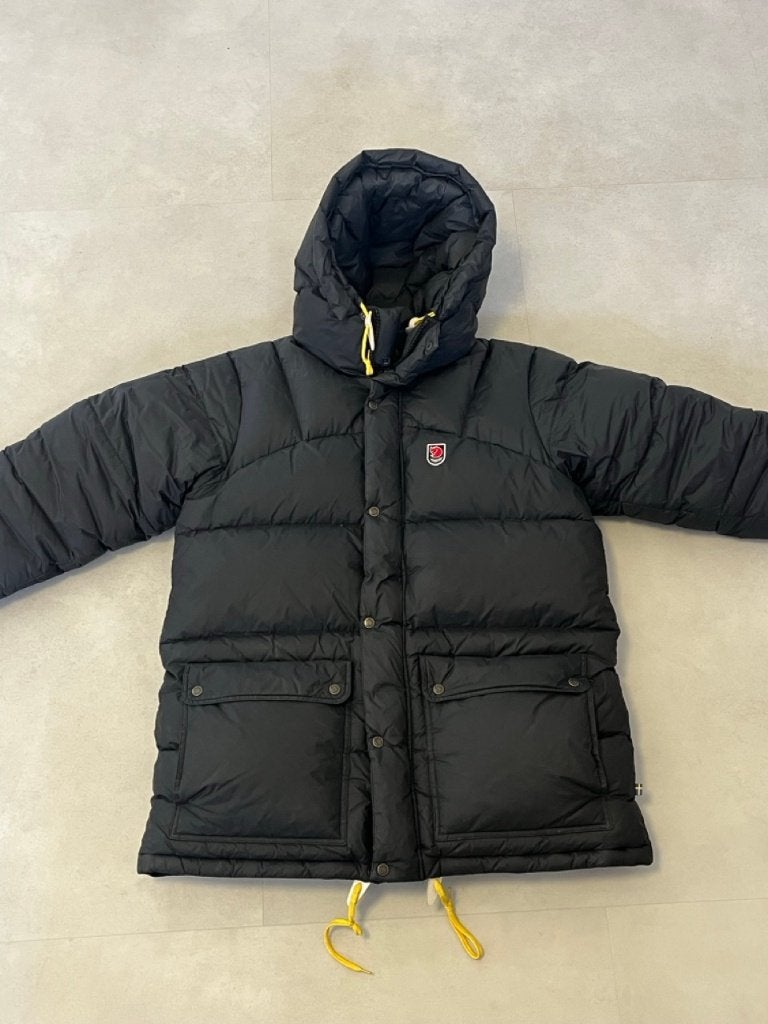 Fjällräven Expedition Series donsjas maat L - heren, Maat 52/54 (L), Fjallraven, Zwart, Ophalen of Verzenden