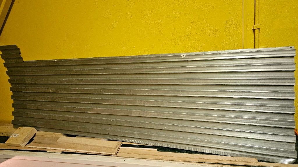 Lewis zwalustaartplaat, reststuk 183x52cm, Overige materialen, Nieuw, Minder dan 5 m², Vloerisolatie