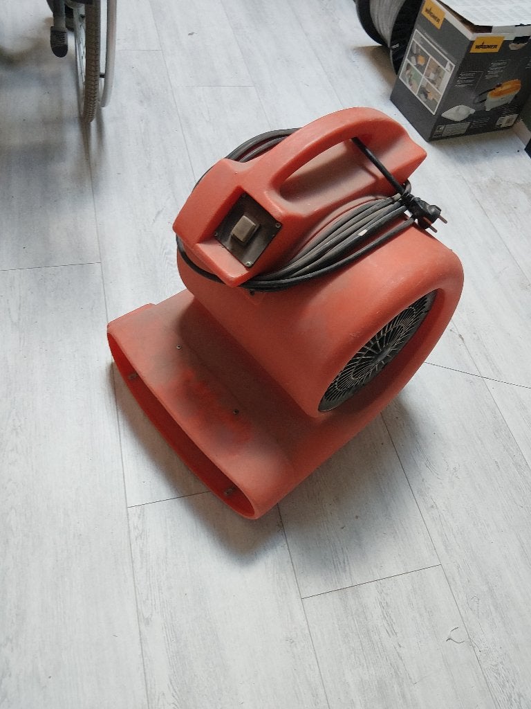 Stuc droger/ventilator, Ophalen, Gebruikt