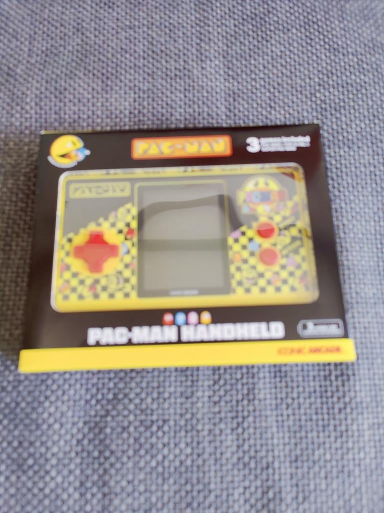 Pac-man pacman handheld game 3 spellen, Ophalen of Verzenden, Nieuw