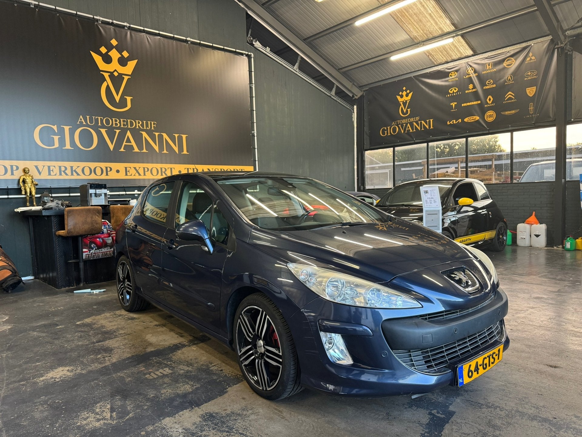 Peugeot 308 1.6 THP XT inruilen is mogelijk, Auto's, Gebruikt, 4 cilinders, 715 kg, Blauw