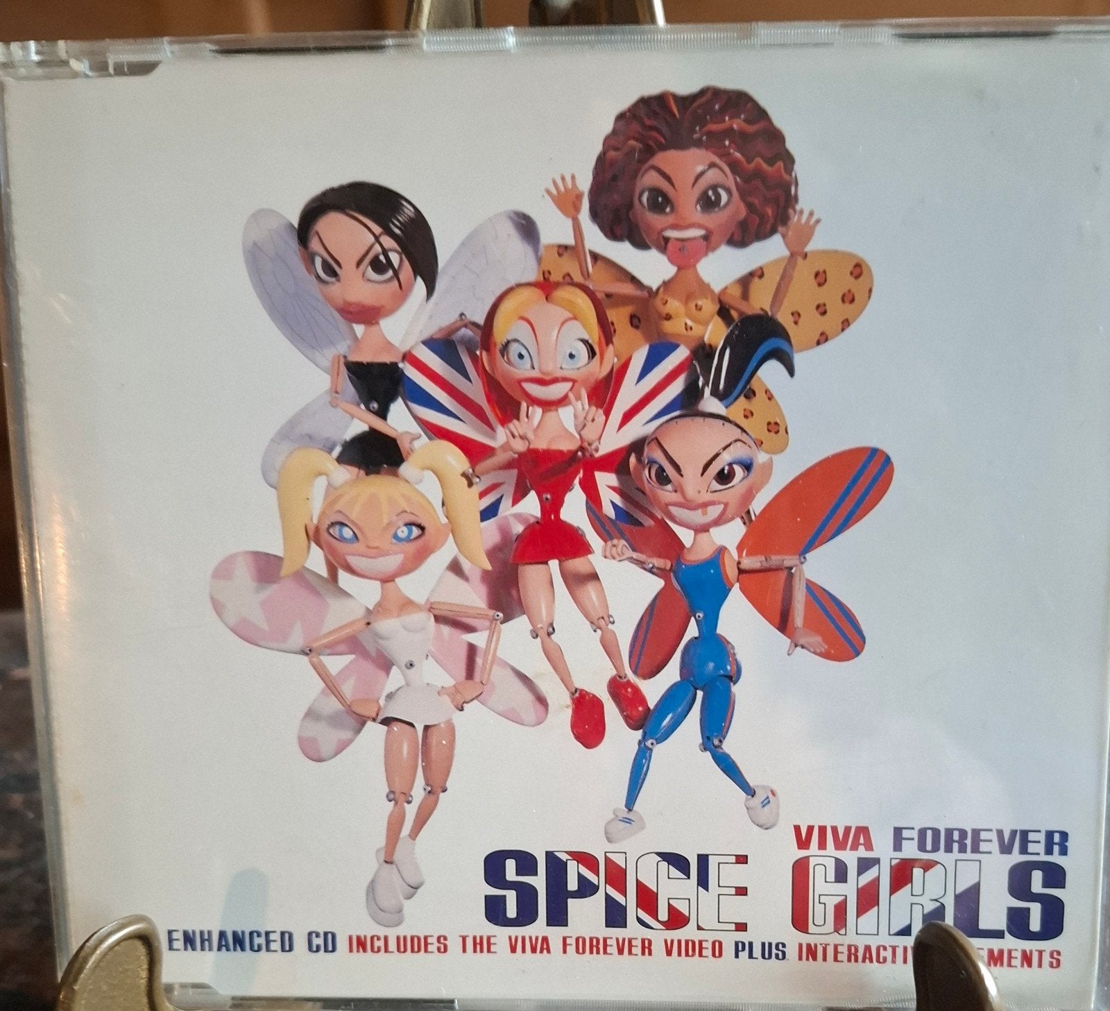 SPICE GIRLS, Visa Forever.  CD Single., Verzamelen, Muziek, Artiesten en Beroemdheden, Ophalen, Zo goed als nieuw, Cd of Plaat
