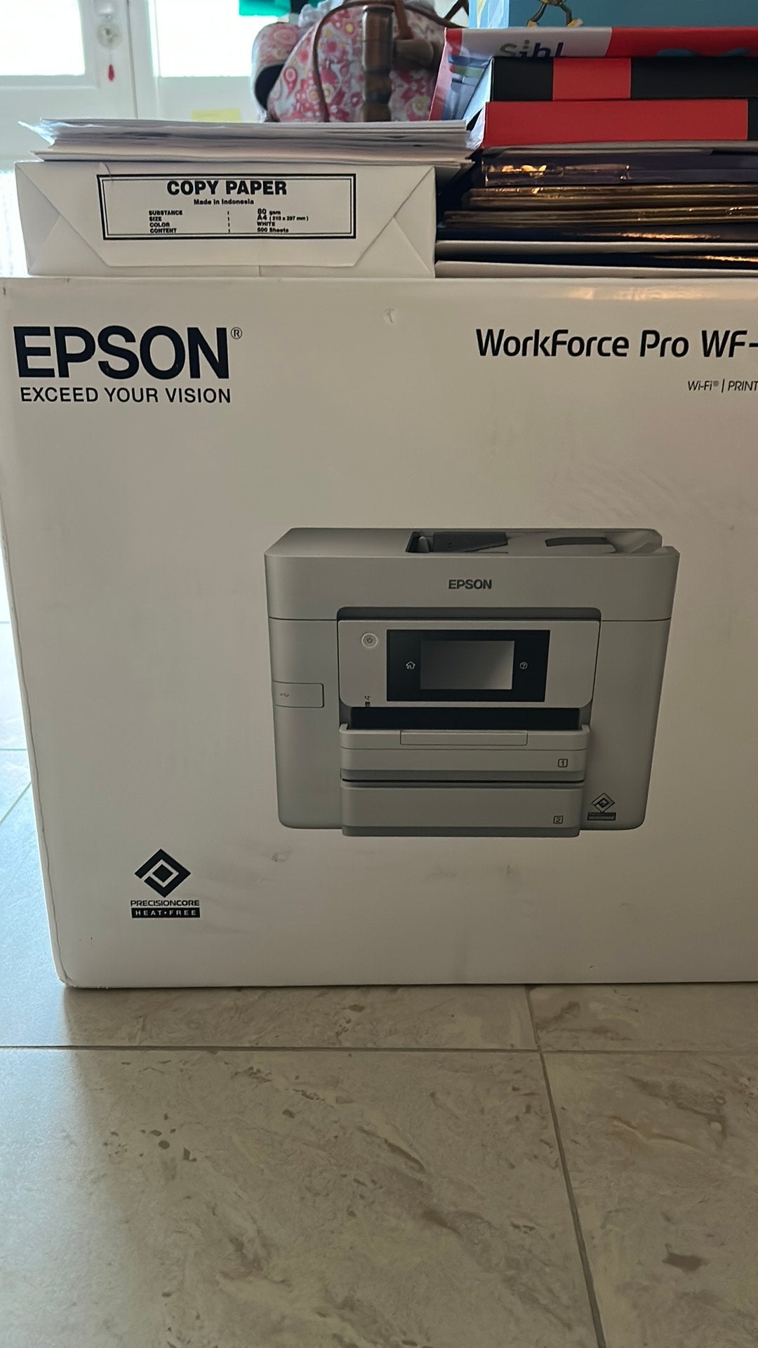 Epson WorkForce Pro WF-C4810DTWF, Computers en Software, Printers, Nieuw, Scannen, Ophalen