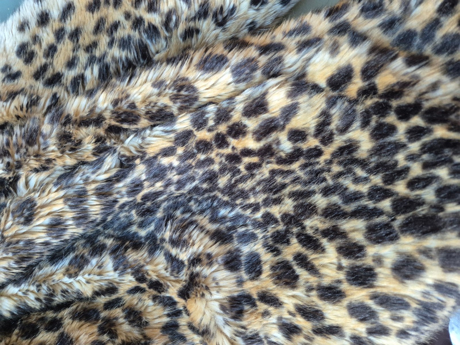 faux fur leopard jas XS, Bruin, Ophalen of Verzenden, Zo goed als nieuw, Pull & Bear