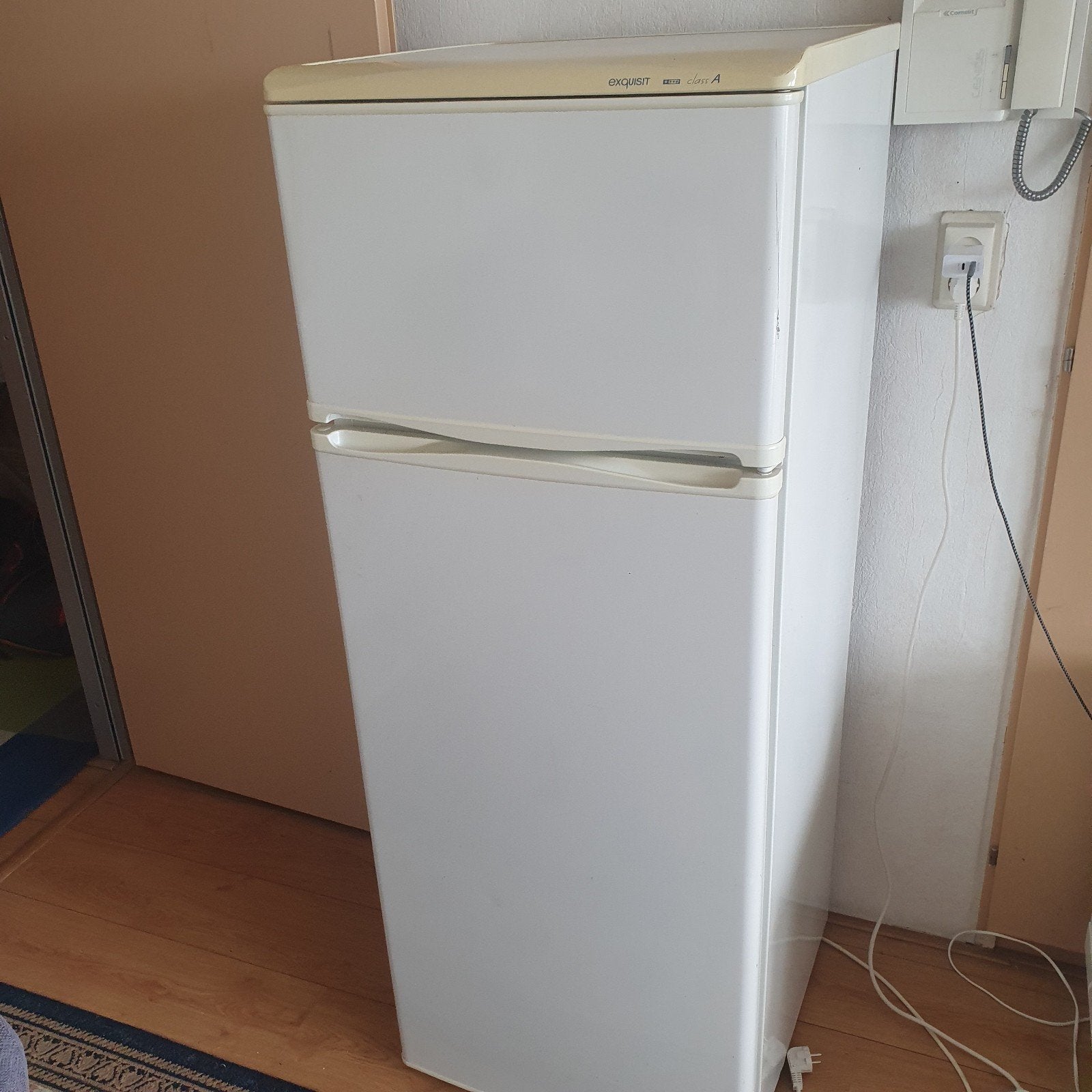 Exquisit Koelkast – Klasse A – Goede staat, Witgoed en Apparatuur, Koelkasten en IJskasten, Ophalen, 150 tot 200 liter, Gebruikt