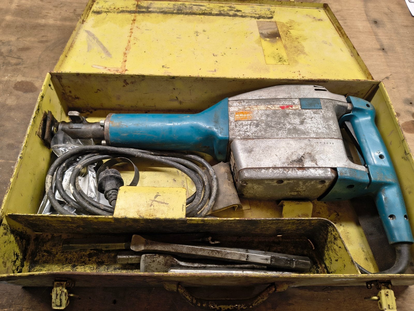 Bosch Sloophamer in metalen koffer, Ophalen, Gebruikt, Overige typen, Bosch