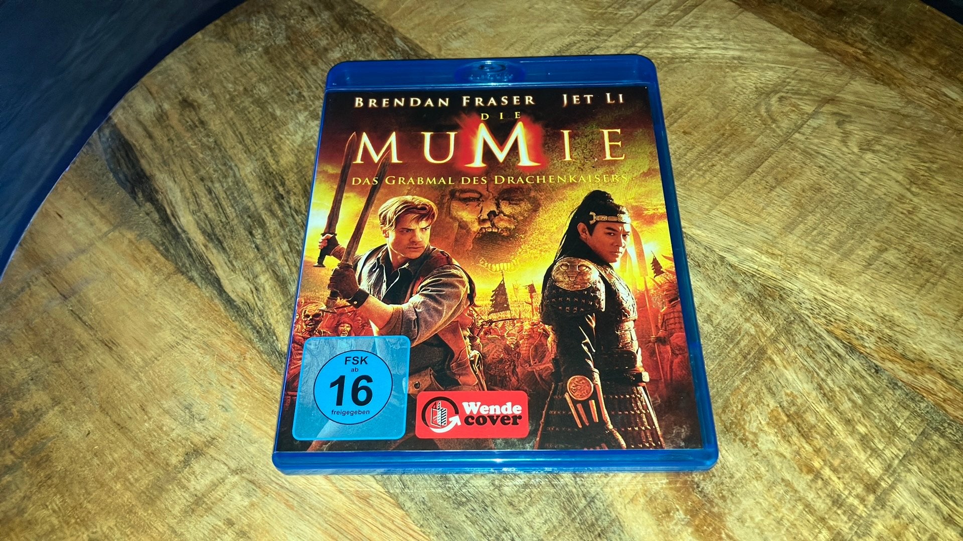 The Mummy: Tomb of the Dragon Emperor Blu-ray, Ophalen of Verzenden, Zo goed als nieuw