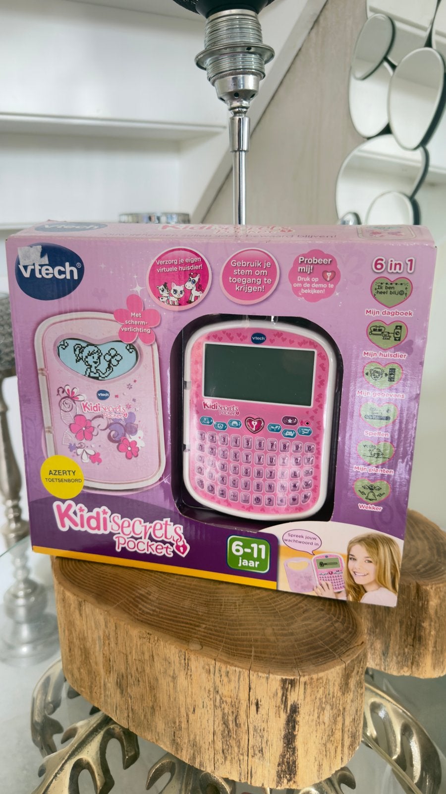 Vtech KidiSecrets Pocket 6-11 jaar - Roze Elektronisch Dagbo, Ophalen of Verzenden, Zo goed als nieuw, 6 jaar of ouder