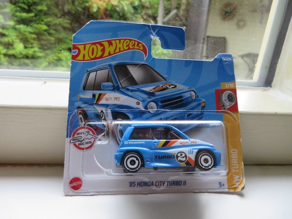 Hotwheels Honda City blauw, Ophalen of Verzenden, Nieuw, Auto