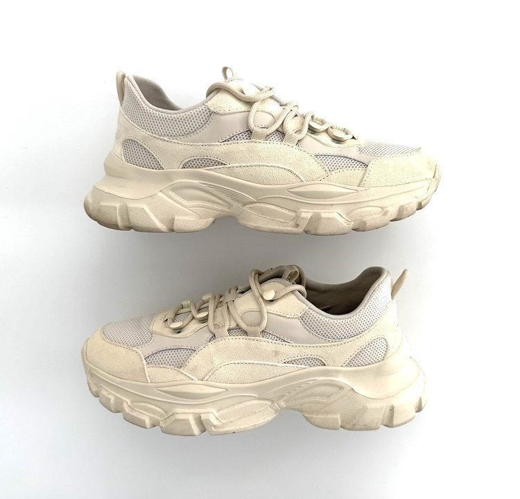 Z.G.A.N! Weekend Max Mara Bebbio chunky sneakers ivoor 40, Verzenden, Beige, Weekend Max Mara, Sneakers of Gympen