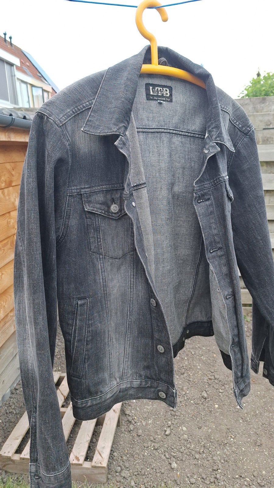 Jeans spijkerjack maat L, Kleding | Heren, Maat 52/54 (L), LTB Jeans, Zwart, Ophalen of Verzenden