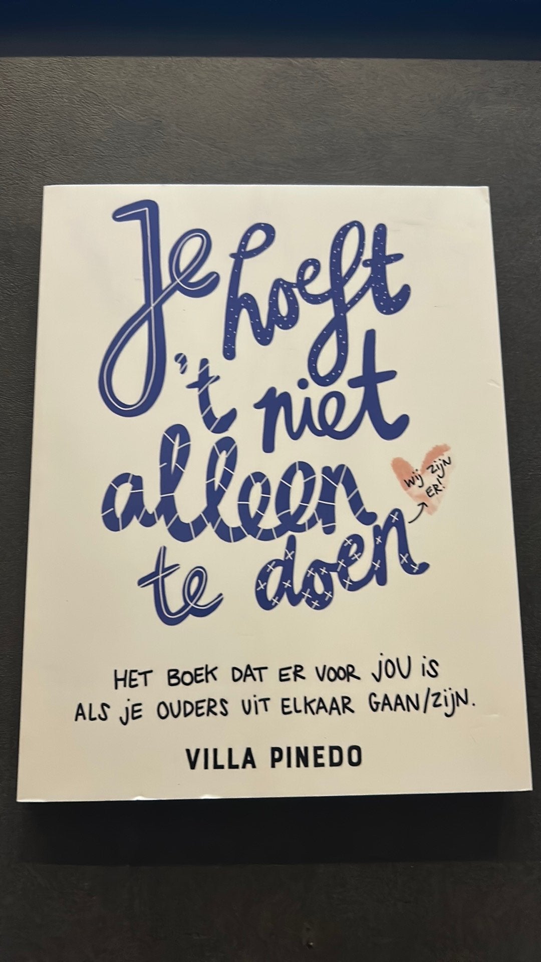 Je hoeft het niet alleen te doen, Ophalen of Verzenden, Nieuw, Villa pinedo