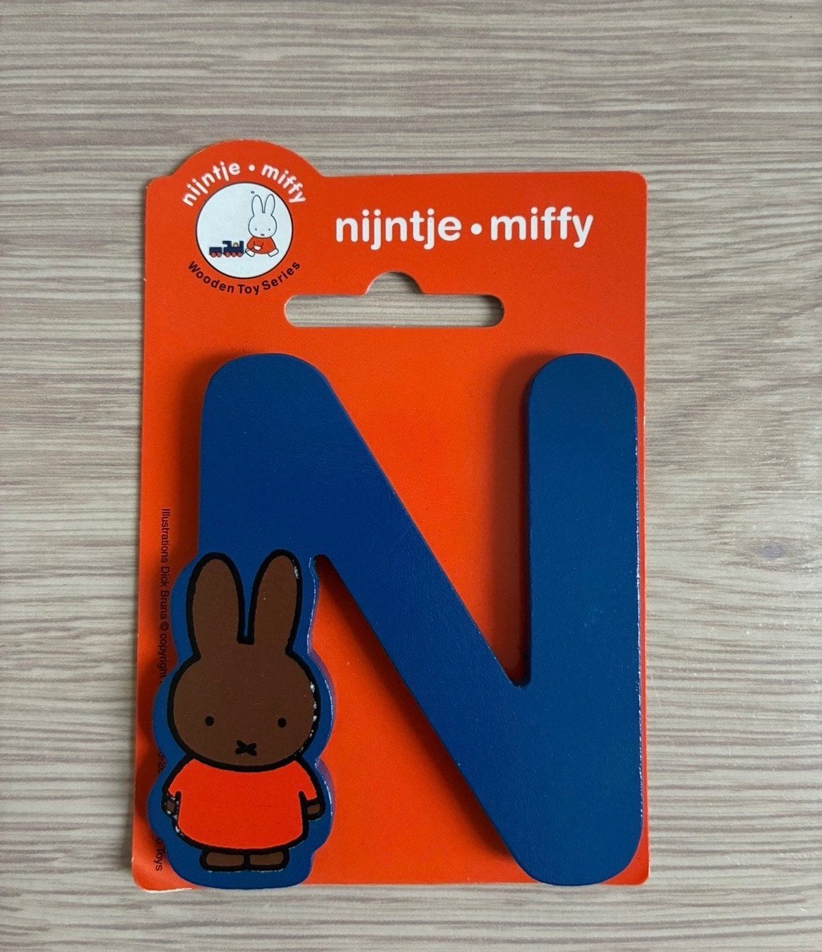 Houten letter N, Nijntje, Ophalen, Nieuw
