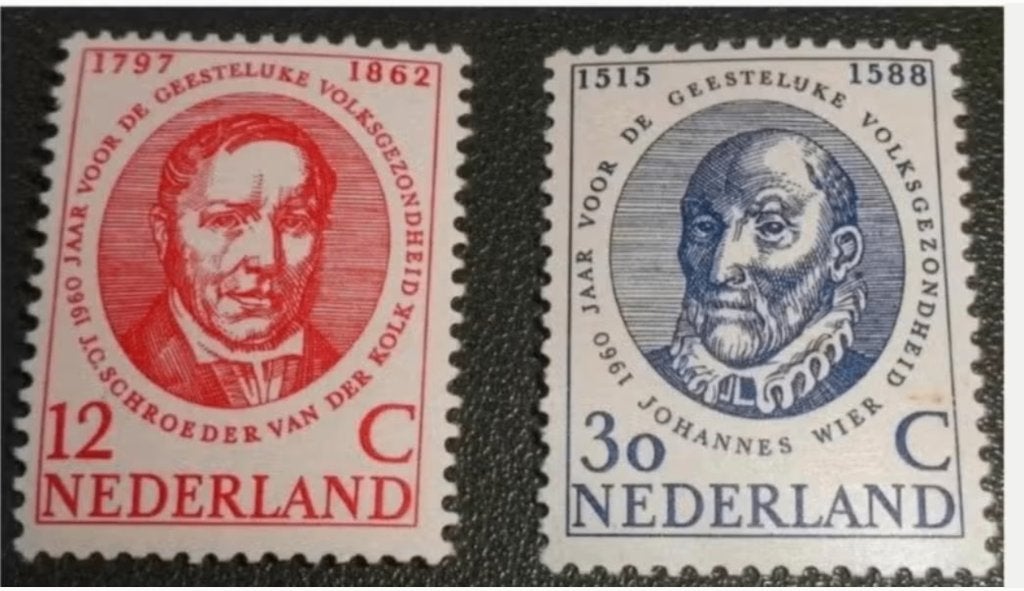 Geestelijke Volksgezondheid - 743#744 - 1960, Postzegels en Munten, Postzegels | Nederland, Verzenden, Postfris