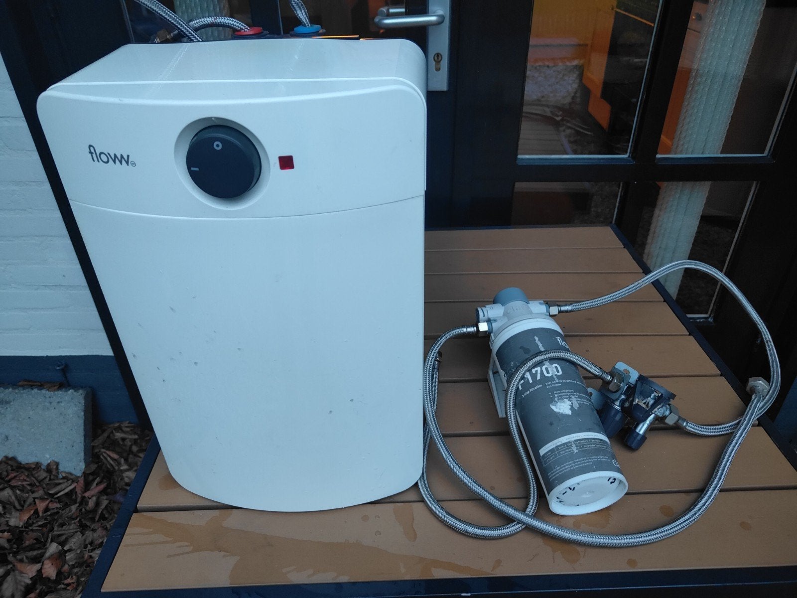 Floww Combi-XL 10 liter kokend water reservoir en filter, Huis en Inrichting, Ophalen of Verzenden, Gebruikt