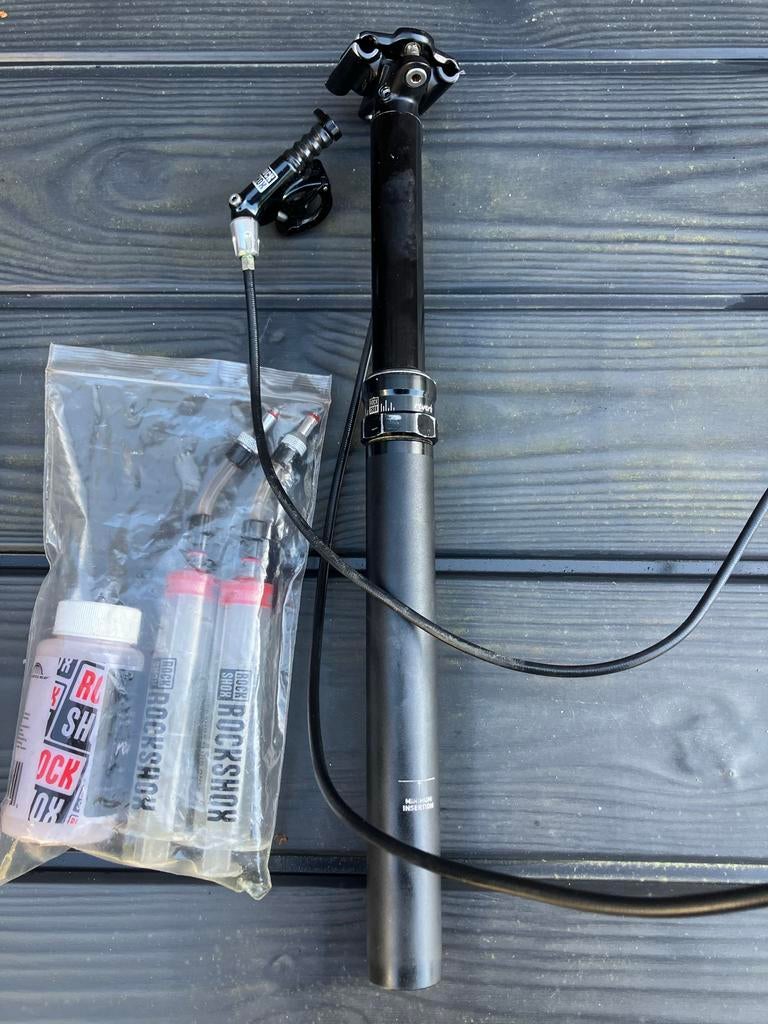 Rockshox Reverb Dropper zadelpen + Bleeding Set, Ophalen of Verzenden, Gebruikt, Zadel