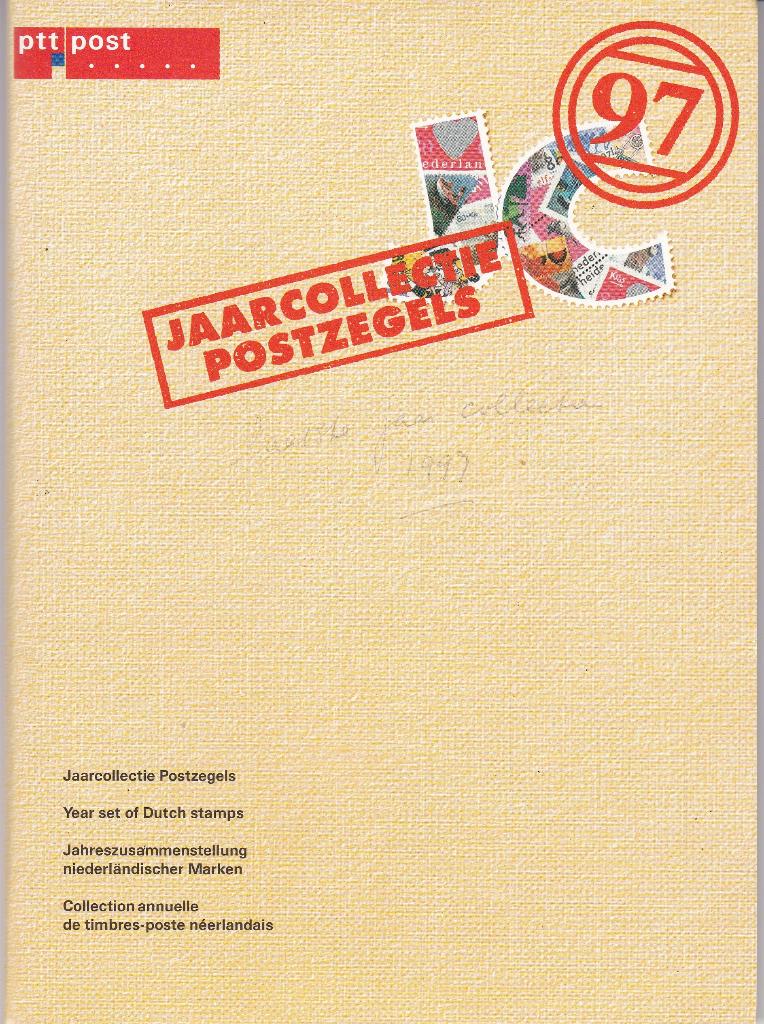 Nederland Jaarset 1997 Incompleet (kerstvel mist) Postfris, Postzegels en Munten, Postzegels | Nederland, Ophalen of Verzenden