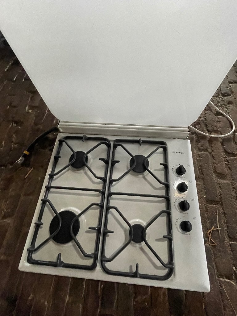 Kookplaat, Witgoed en Apparatuur, Kookplaten, Ophalen, Gebruikt, 4 kookzones, Gas