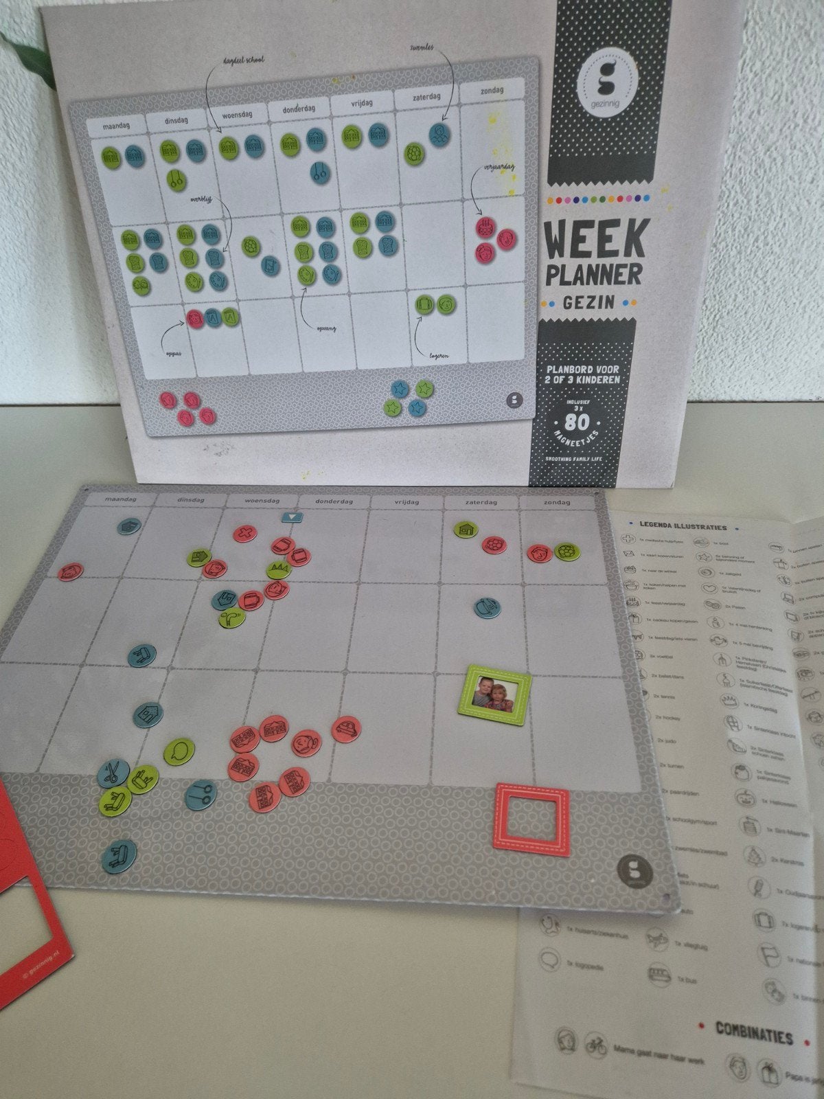 Weekplanner voor gezin., Diversen, Ophalen of Verzenden, Zo goed als nieuw