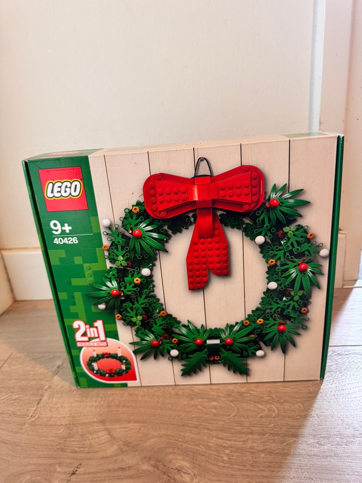 Nieuw lego Christmas Wreath 2-in-1 40426, Ophalen, Nieuw, Complete set, Lego
