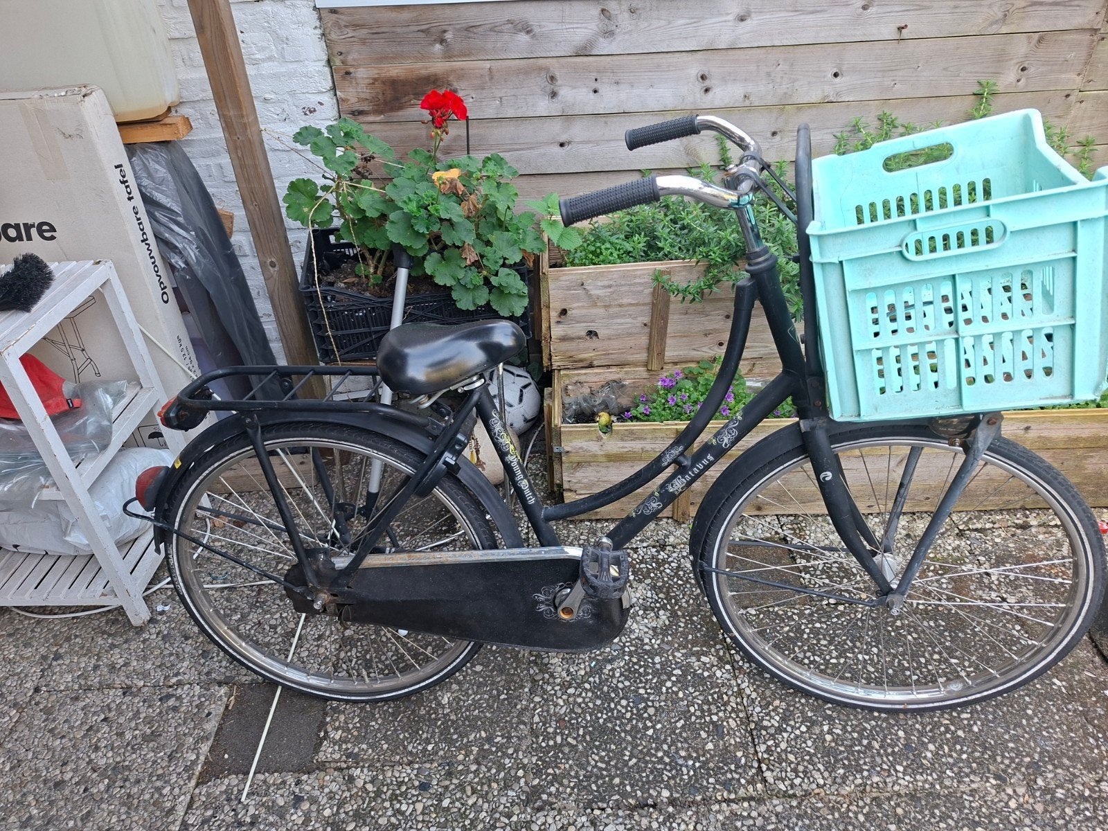 24 inch BATAVUS jong DUTCH oma fiets voor kinderen, Ophalen, Gebruikt, 24 inch