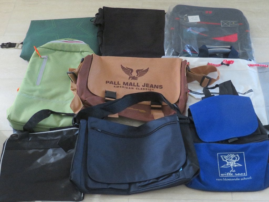 9 stuks Schoudertassen, Rugzakken., Ophalen of Verzenden, Nieuw, Bruin, Overige merken