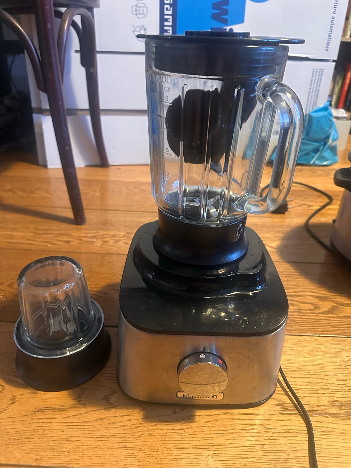 Kenwood Blender met hakmolen, Witgoed en Apparatuur, Keukenmixers, 1 tot 2 liter, Ophalen, Gebruikt, 2 snelheden