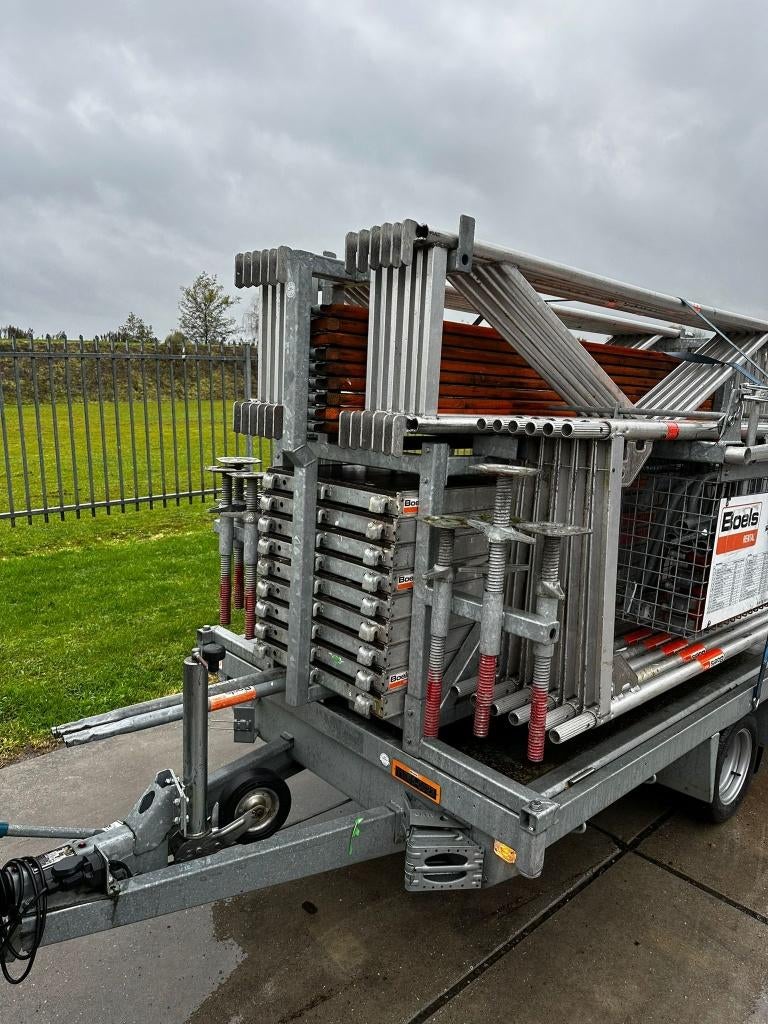 Layher Blitz met aanhanger, Diensten en Vakmensen, Gevelrenovatie en Voegers, Voegwerk