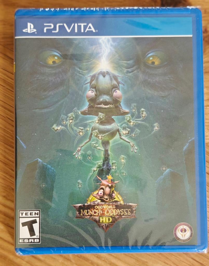 Oddworld - Munch's Oddysee - PSvita (LRG/PAX West Exclusive), 1 speler, Ophalen, Nieuw, Vanaf 3 jaar
