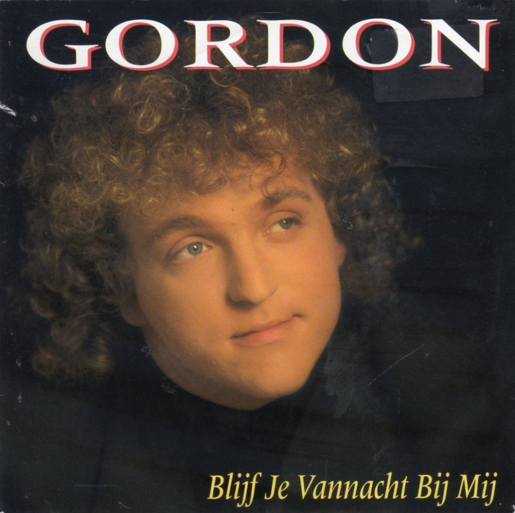 Gordon ‎– Blijf Je Vannacht Bij Mij (1992), Fotohoes, 7 inch, Ophalen of Verzenden, Zo goed als nieuw