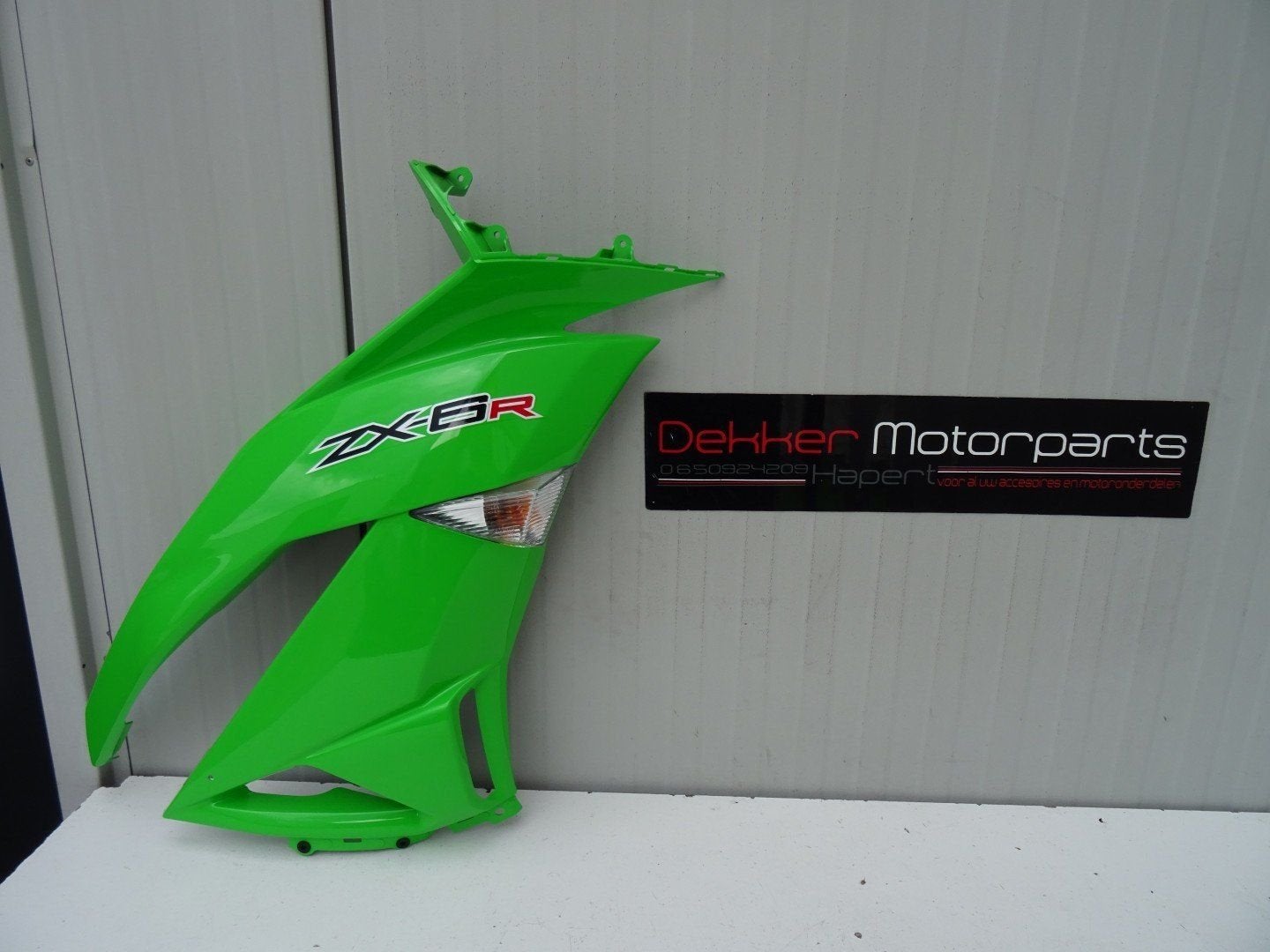 Rechter Zijpaneel / Kuipdeel rechts Kawasaki ZX6R Ninja 2009, -, -, Nieuw, Ophalen of Verzenden