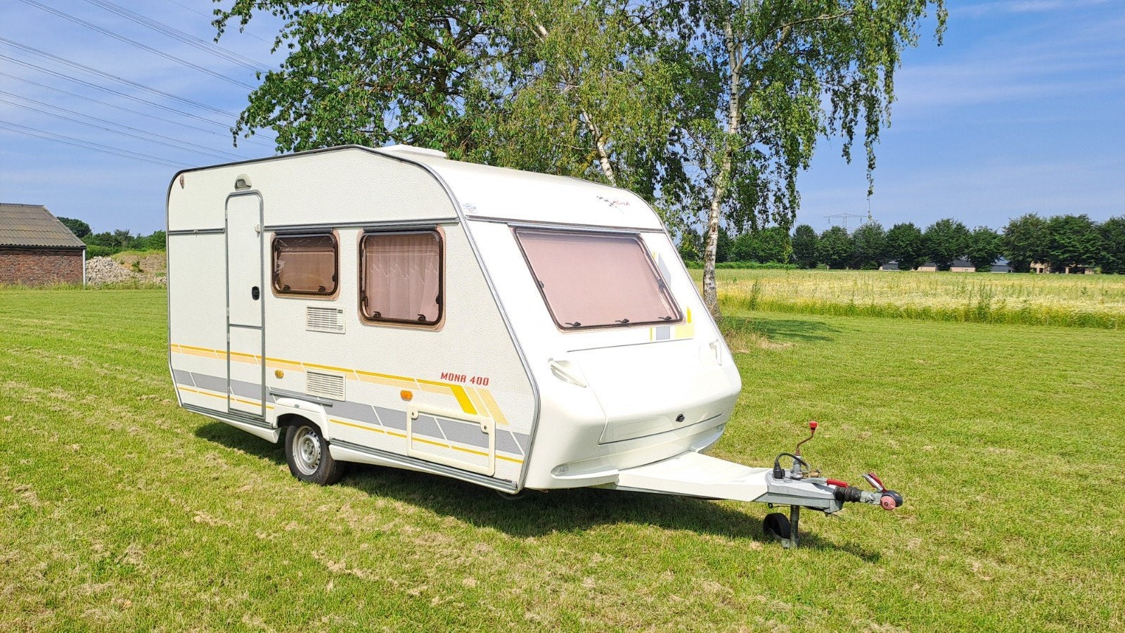 Chateau Mona Delta Euroliner 400 TK AIRCO voortent luifel, Standaardzit, 750 - 1000 kg, Particulier, Vast bed