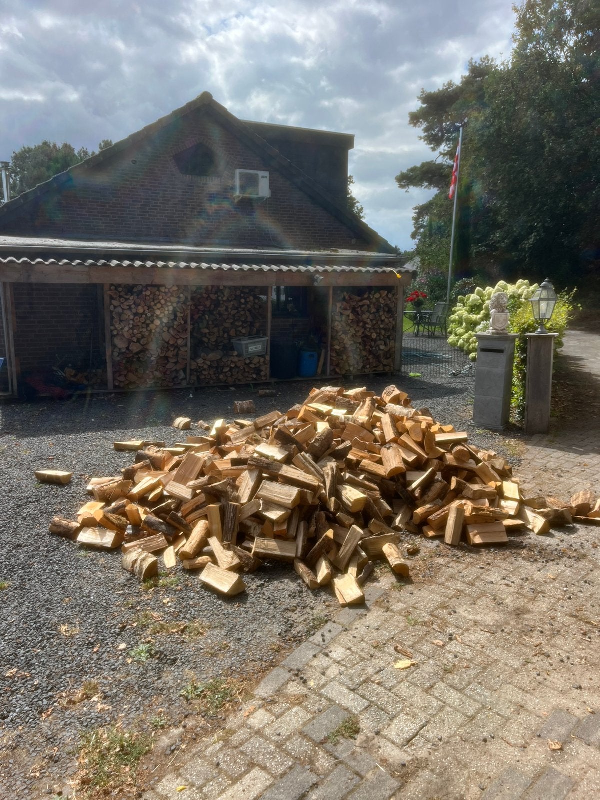 Haardhout droog direct te stoken ZOMERACTIE🪵🔥, Tuin en Terras, Haardhout, Ophalen