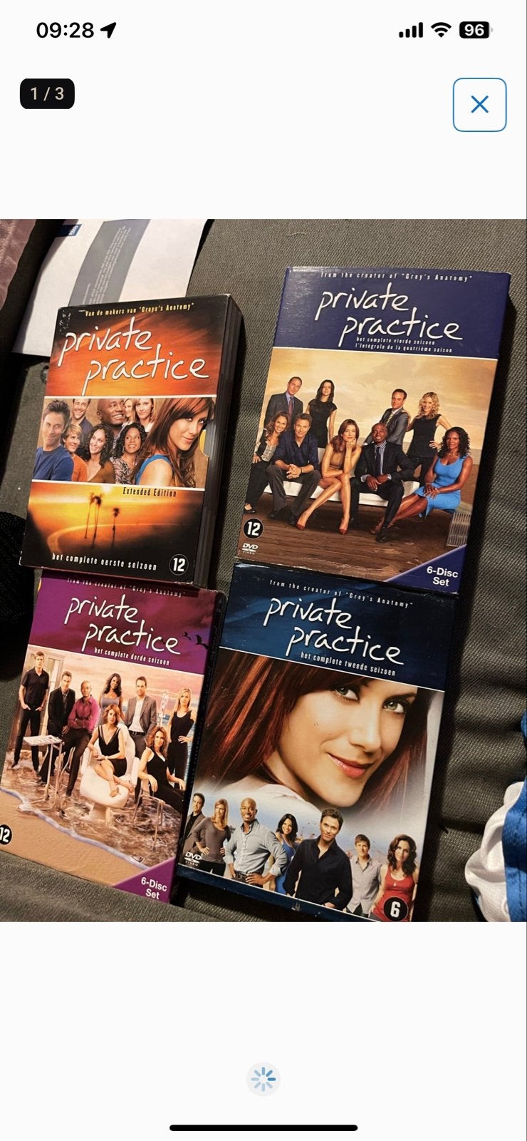 Private Practice DVD Boxsets - Seizoen 1, 2, 3 en 4, Cd's en Dvd's, Seizoen 1, Nederlands, Drama, Ophalen of Verzenden