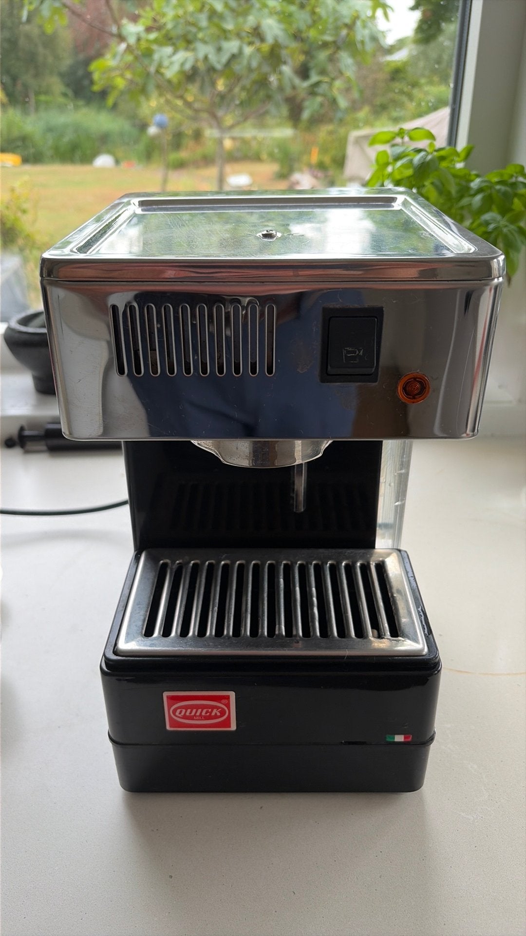 Quickmill 820, Gebruikt, Espresso apparaat, Gemalen koffie, Ophalen of Verzenden