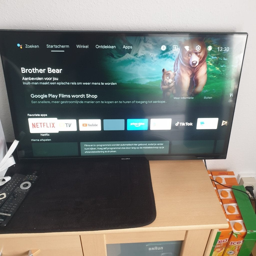 Tv, LED, 120 Hz, 80 tot 100 cm, Zo goed als nieuw