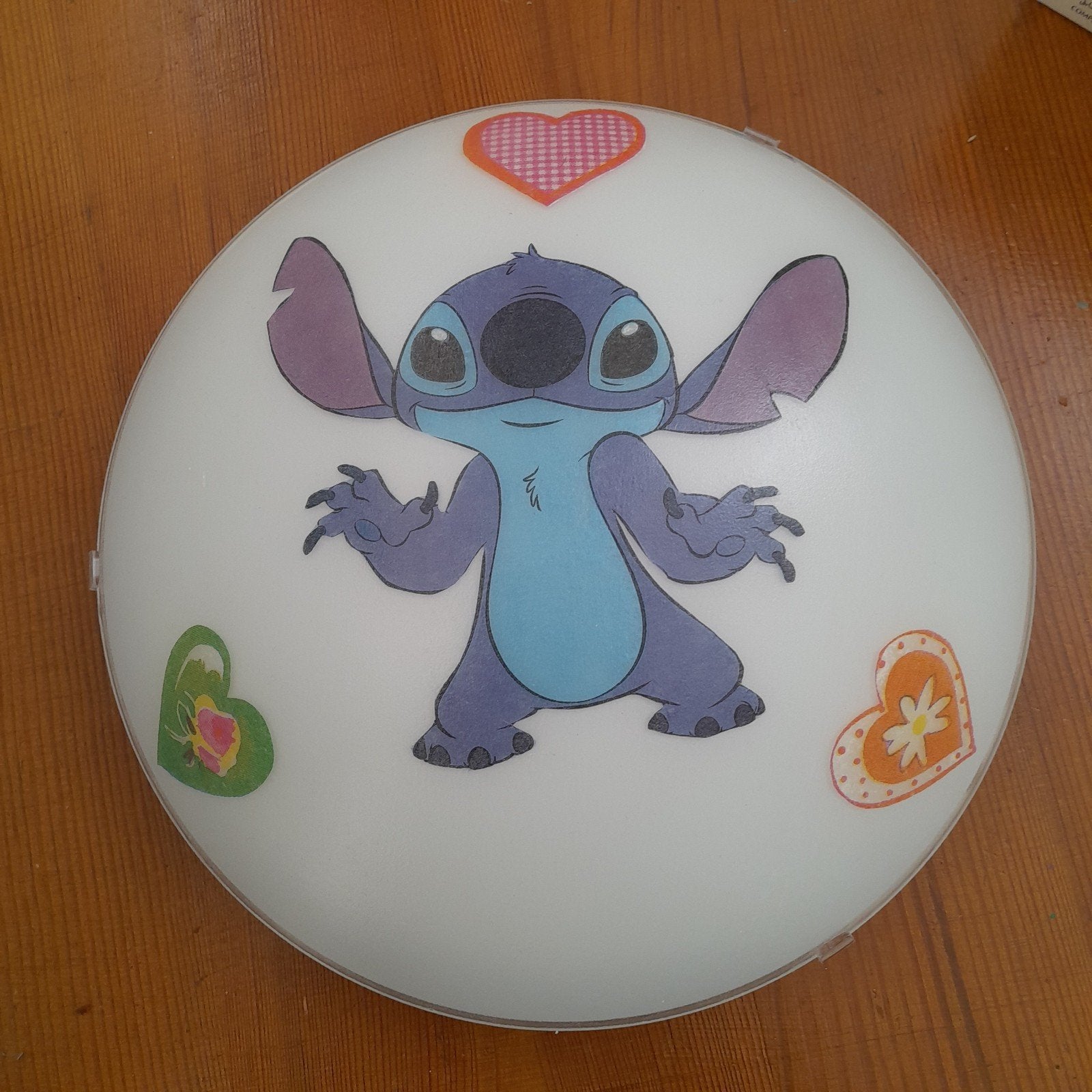Handgemaakte Stitch Plafondlamp voor Kinderkamer, Ophalen of Verzenden, Nieuw, Lamp