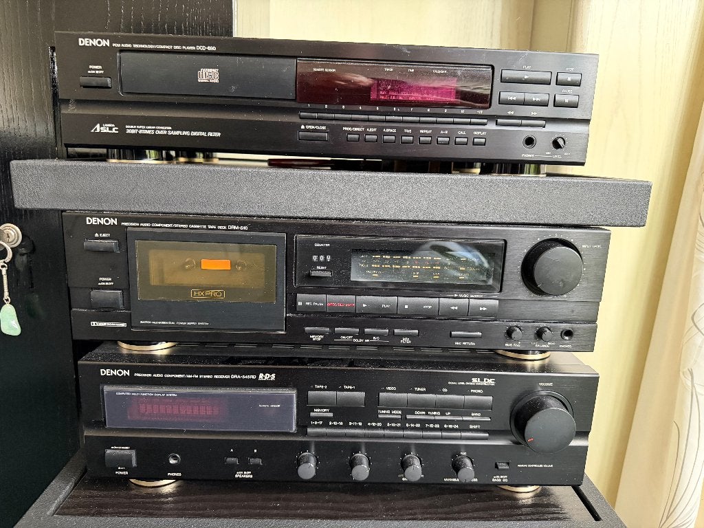 Denon audio set, Audio, Tv en Foto, Stereo-sets, Ophalen, Gebruikt, Tuner of Radio, Denon