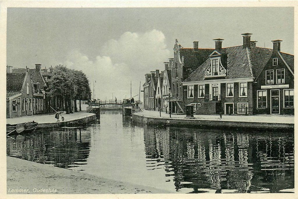 701-109-029 Lemmer Oudesluis, Verzenden, Voor 1920, Friesland
