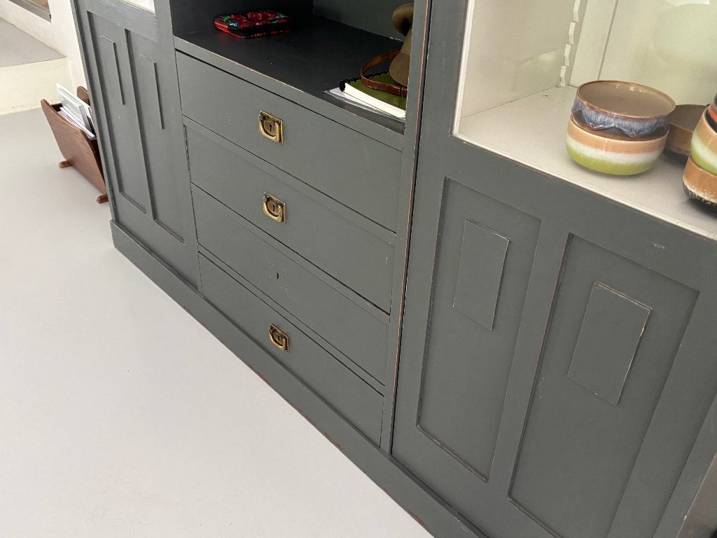 vintage kast, Antiek en Kunst, Antiek | Meubels | Kasten, Ophalen