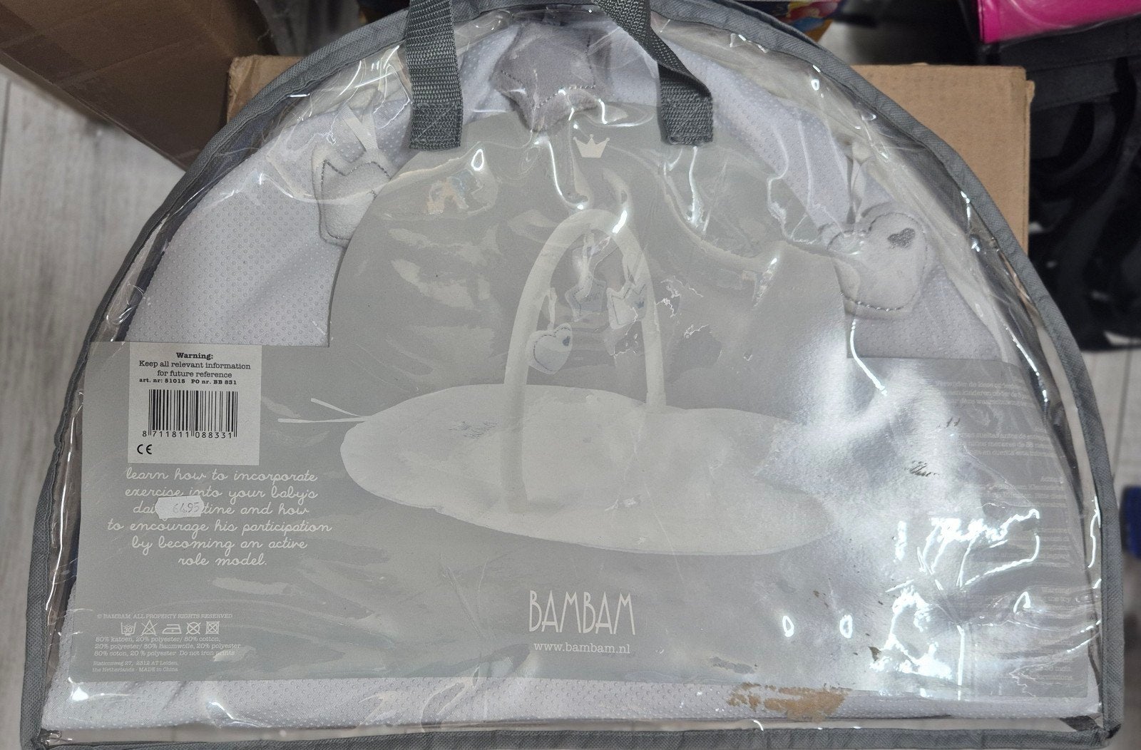 BAMBAM Babygym Speelkleed - Nieuw en Ongeopend, Ophalen of Verzenden, Nieuw, Babygym