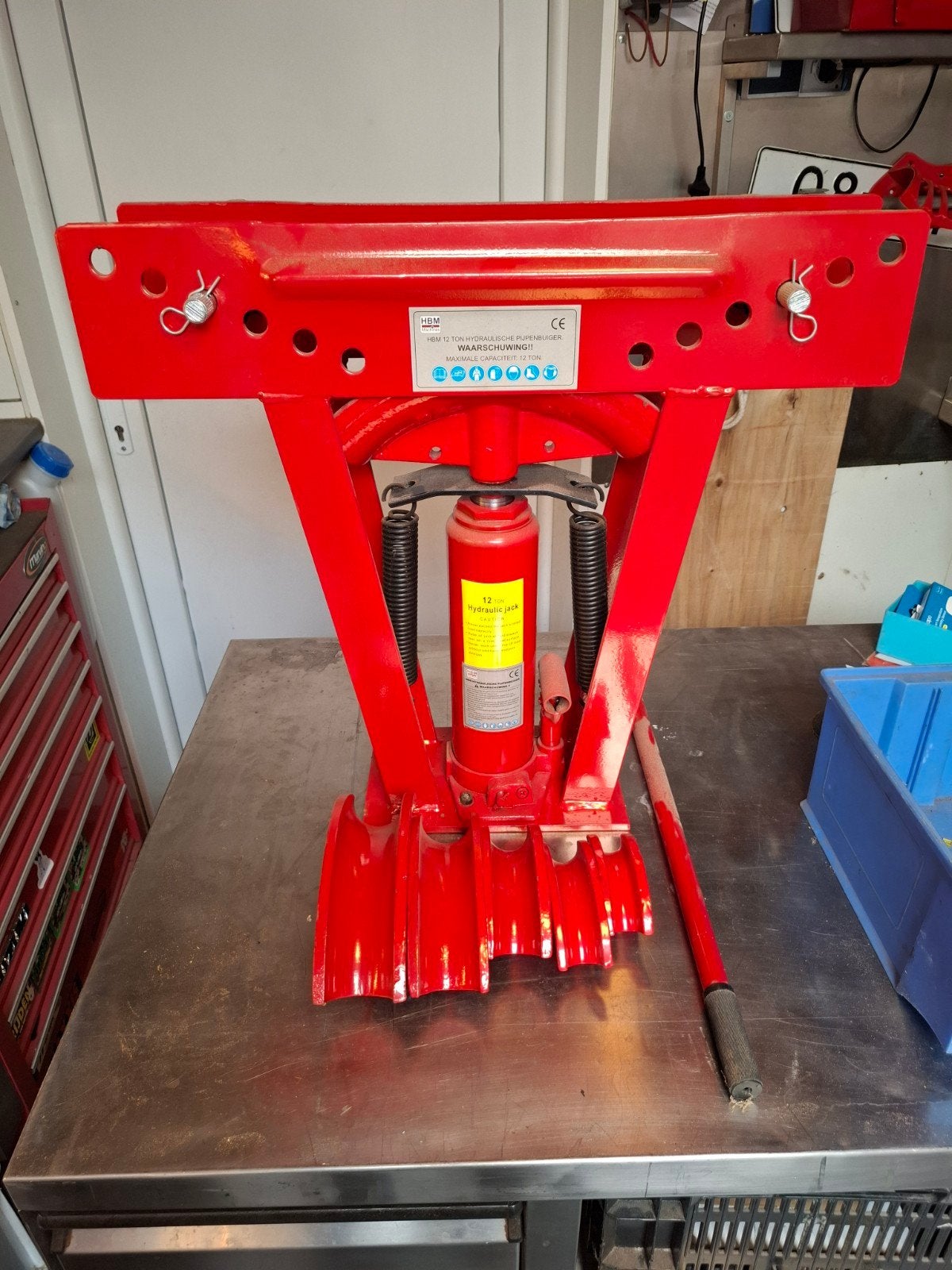 HBM 12T Hydraulische Pijpenbuiger, Ophalen, Nieuw