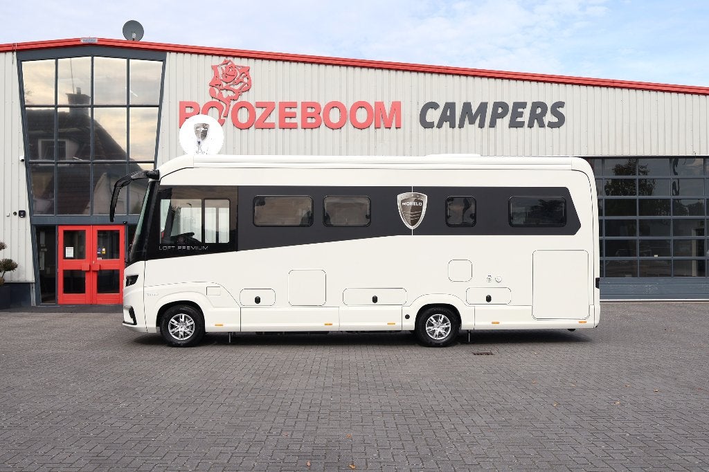 Morelo Loft Premium 83 L ! LEVEL ! LUCHTVERING ! 1.307 KM !, Chemisch toilet, Verwarmde buitenspiegels, Vloeistofverwarming, Diesel