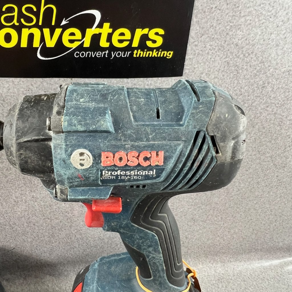 Bosch GDR 18V-160 | accu schroeftol | 2x5.0Ah accu | 416006, Doe-het-zelf en Verbouw, Gebruikt, Variabele snelheid, Ophalen of Verzenden
