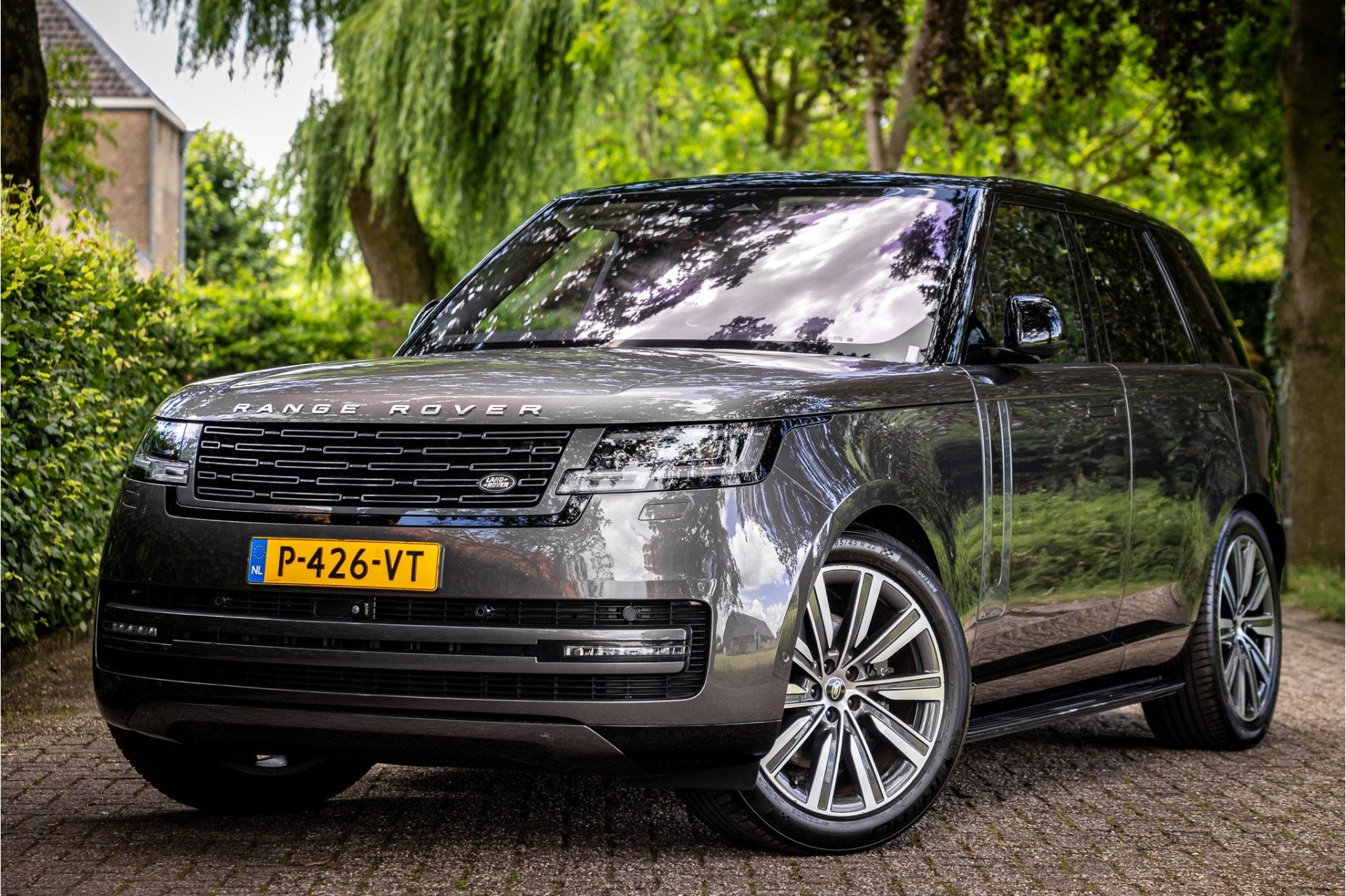 Land Rover Range Rover 3.0 P400 First Edition Entertainment, Auto's, Automaat, 2996 cc, Bedrijf, SUV of Terreinwagen