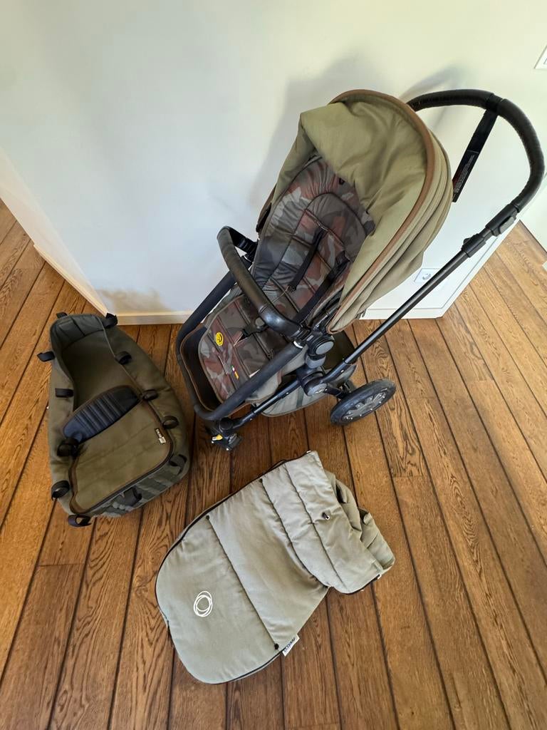 Bugaboo Cameleon 3 Diesel Limited Edition met reiswieg, Ophalen, Gebruikt, Bugaboo, Combiwagen
