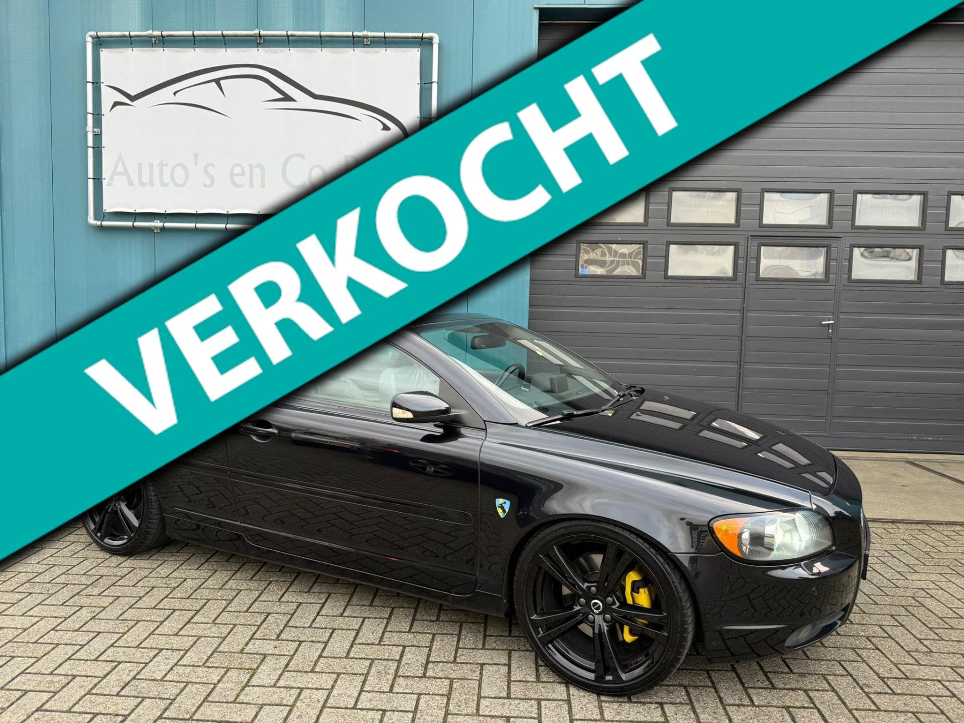 Volvo C70 Convertible 2.5 T5 Summum Automaat Leder Clima Cru, C70, Gebruikt, Zwart, Cabriolet